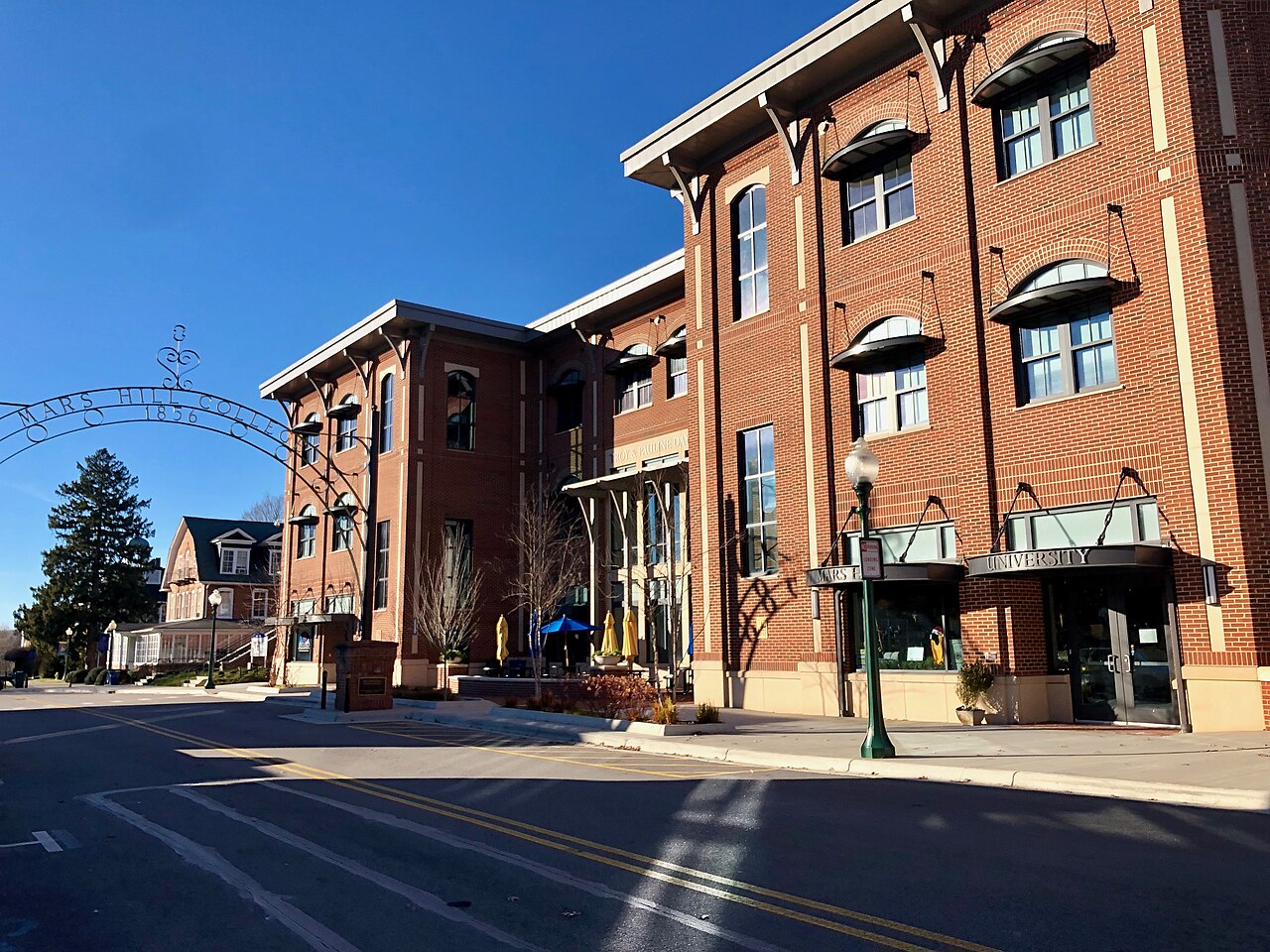 Mars Hill University campus